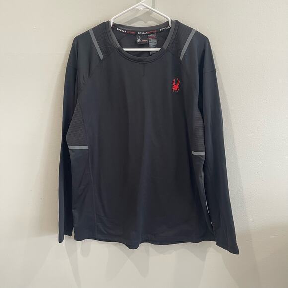 NWOT Men's Medium Spyder Activewear Long Sleeve Tee - Picture 1 of 5